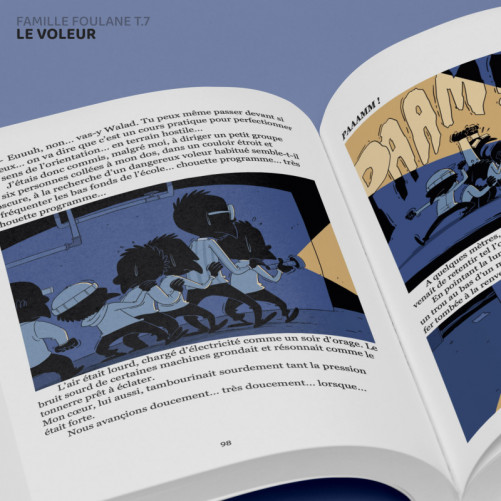 La Famille Foulane tome 7 "Le voleur" édition Bdouin