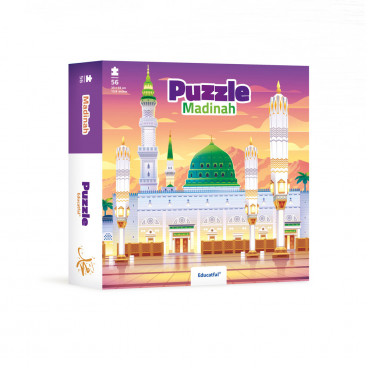 Puzzle éducatifs mosquée de Médine 56 pièces