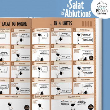 Mini Guide Illustré – Apprendre la Salat et les Ablutions (Garçon)