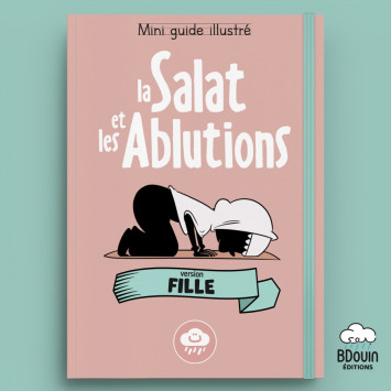 Mini Guide Illustré – Apprendre la Salat et les Ablutions (Fille)