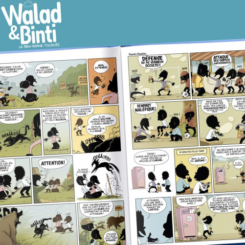 Walad et Binti (Tome 1) – Le bien gagne toujours | BD jeunesse éducative