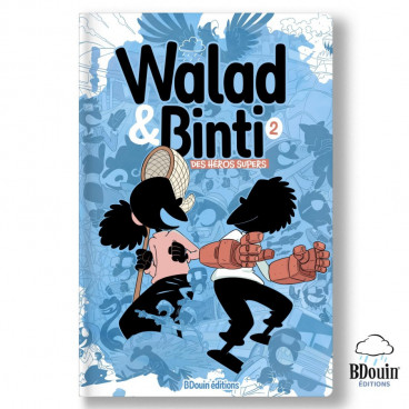 Walad et Binti (Tome 2) – Des héros supers | BD jeunesse éducative