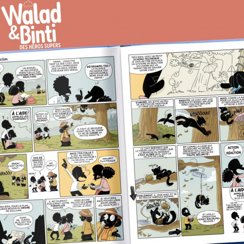 Walad et Binti (Tome 2) – Des héros supers | BD jeunesse éducative