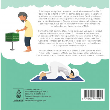Les Trois Fondements Pour les Enfants – Connaître Allah, l’Islam & le Messager | Livre éducatif