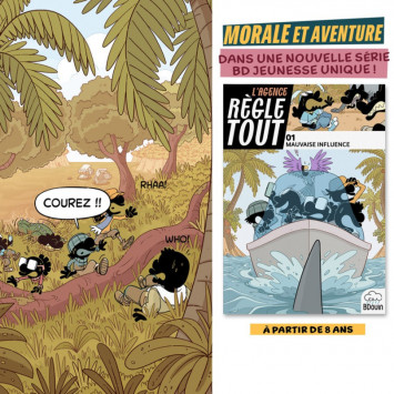 Agence Règle-Tout – Tome 1 : Mauvaise Influence | Roman jeunesse