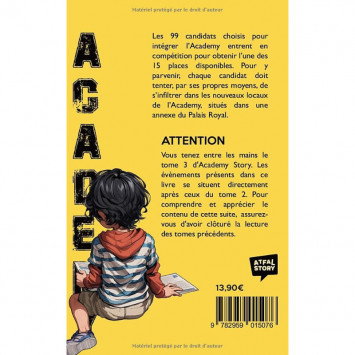 Pack Academy Story – Collection complète (Tomes 1 à 4) | Romans jeunesse