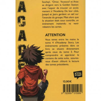 Pack Academy Story – Collection complète (Tomes 1 à 4) | Romans jeunesse