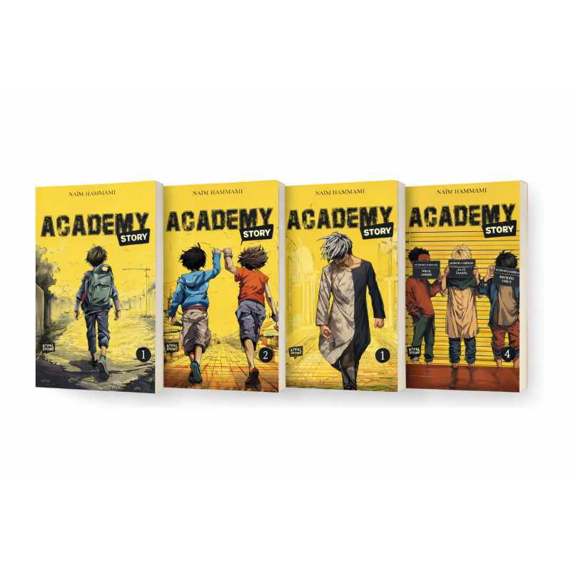 Pack Academy Story – Collection complète (Tomes 1 à 4) | Romans jeunesse